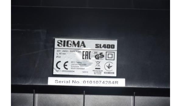 lamineerapparaat SIGMA SL400, werking niet gekend